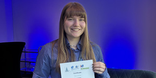 Young-Statistician-Award winner Paula Lorenz